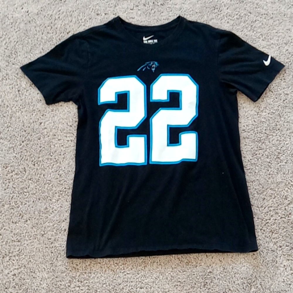 Carolina Panthers #22 Christian McCaffrey t shirt